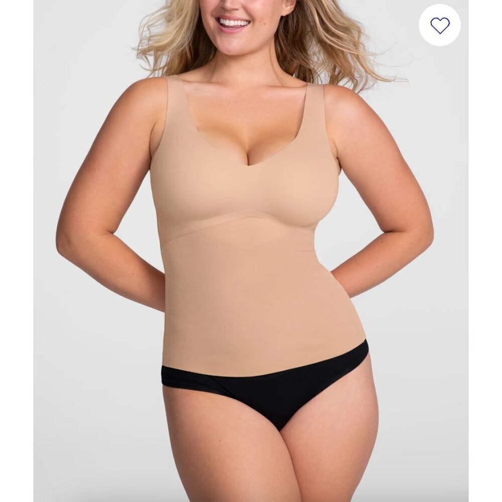 Honeylove LiftWear Tank in Sand Size 1X